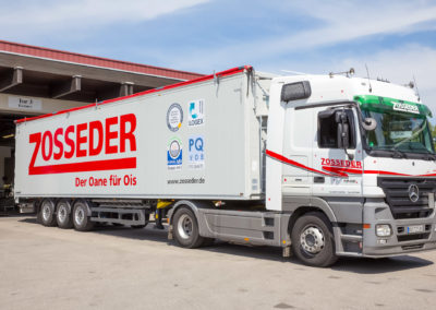Fahrzeugbeschriftung Lastwagen Zosseder Wasserburg